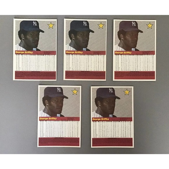 Ken Griffey Donruss 1984 Oversize Cards Lot of 5 - Picture 2 of 2